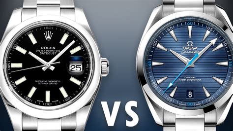 omega aqua terra vs rolex datejust 41|rolex vs aqua terra.